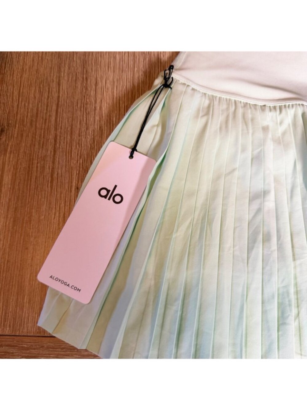 NWT Alo Grand Slam Tennis Skirt Spearmint Sz XS - Picture 6 of 13